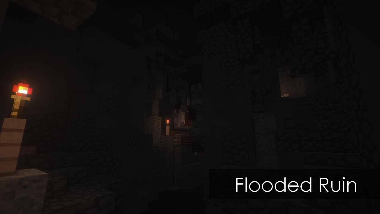 Inside the ruin
